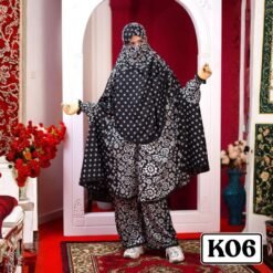 Khimar with plaju  - Code K06