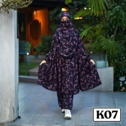 Khimar with plaju  - Code K07