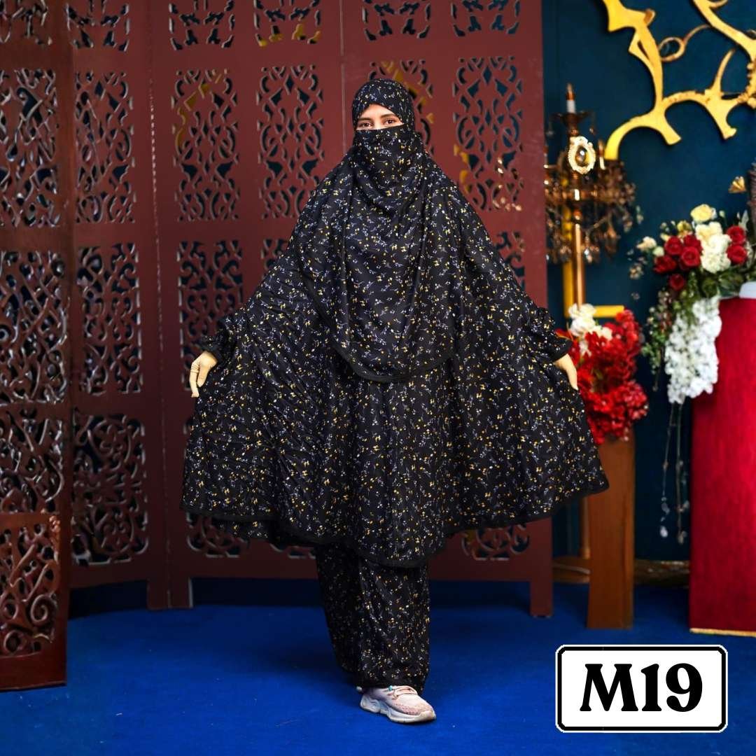 Khimar with plaju - Code M19