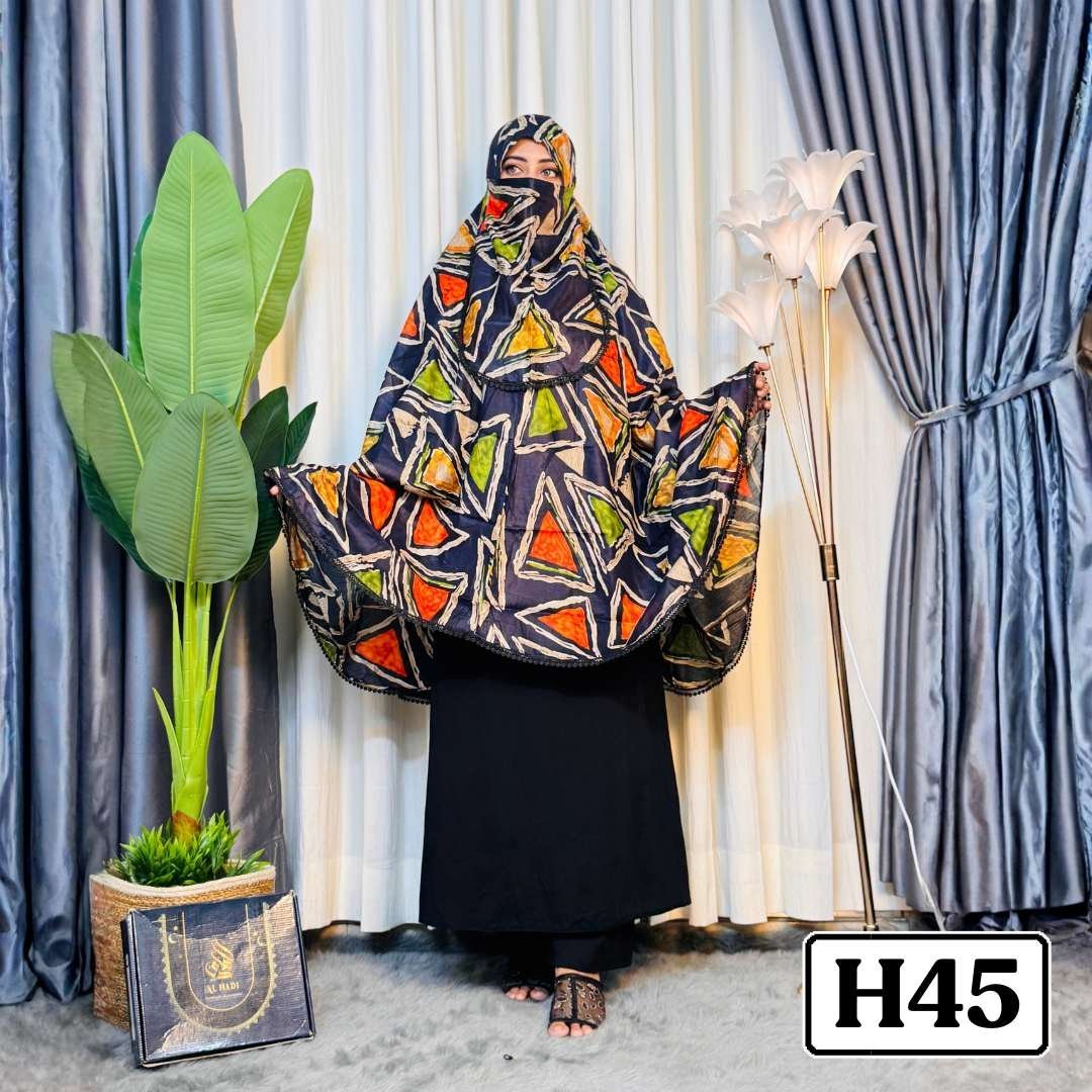 Salat Hizab With Nikab - H45
