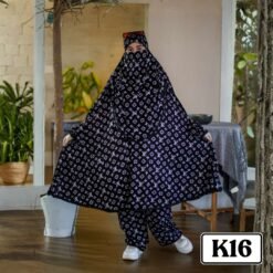Khimar with plaju  - Code K16