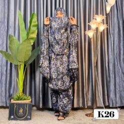 Khimar with plaju  - Code K26