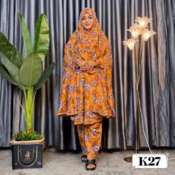 Khimar with plaju  - Code K27