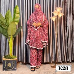 Khimar with plaju  - Code K28